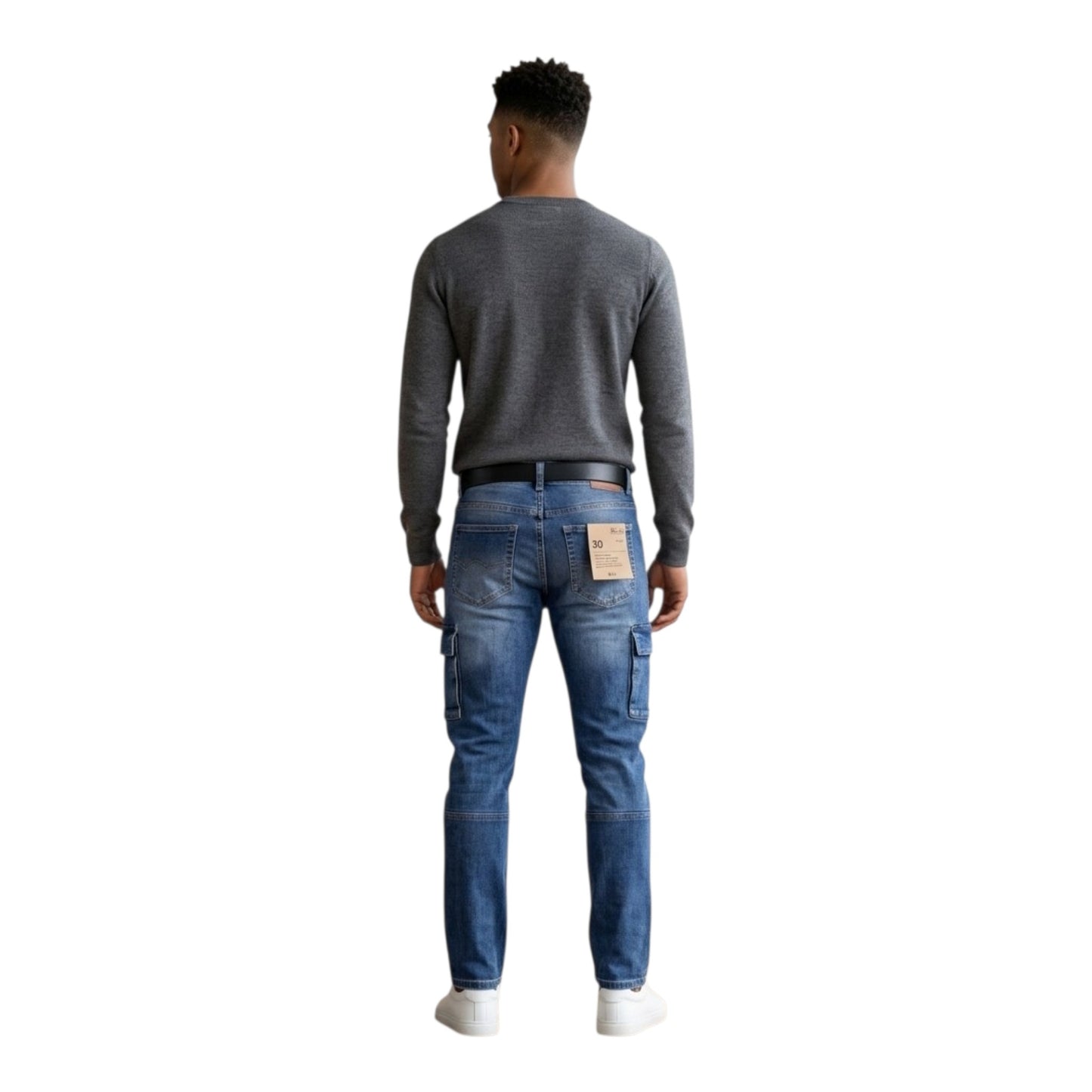 Pantalon de Caballero Cargo Slim