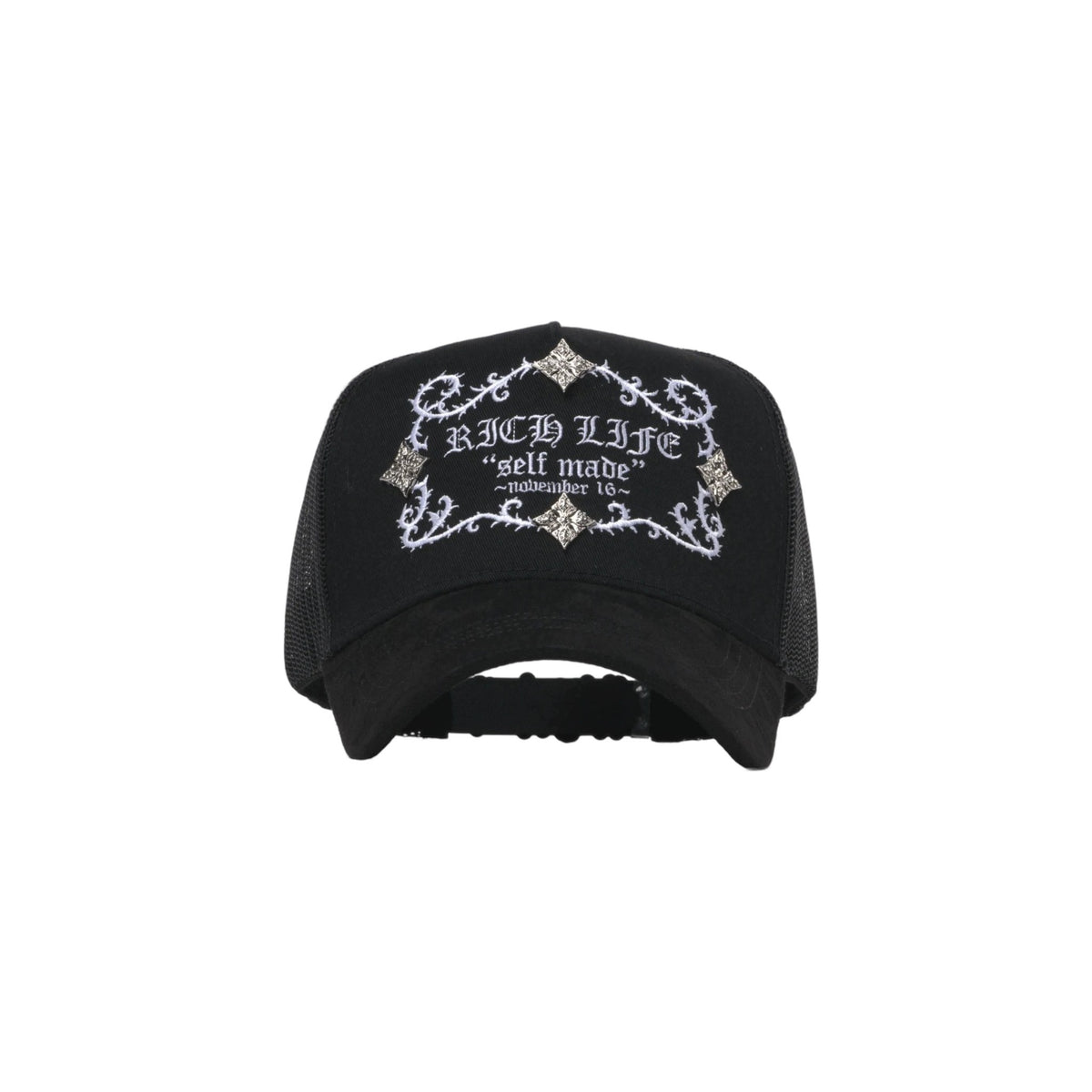 Barbas Hats Rich Life Black